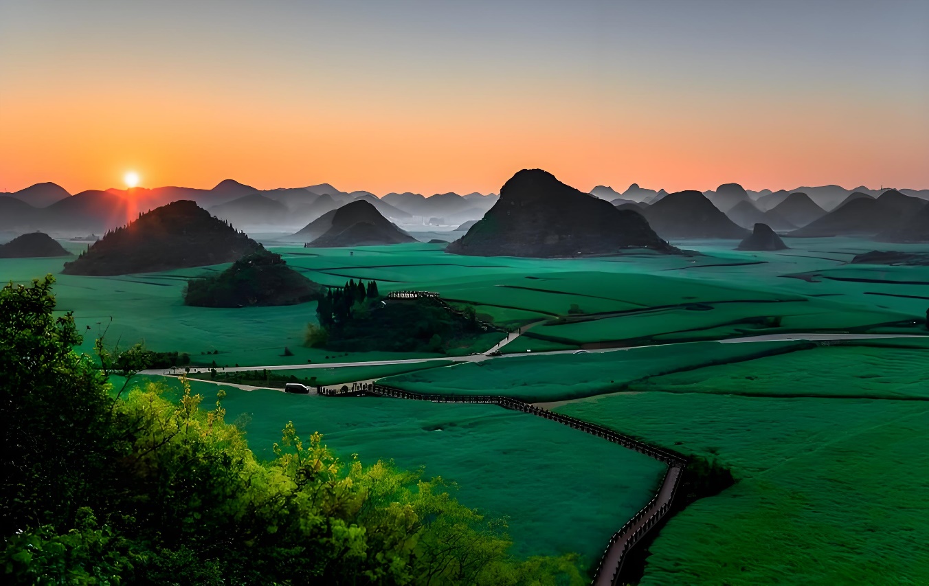 罗平金鸡峰丛:滇东大地的璀璨明珠